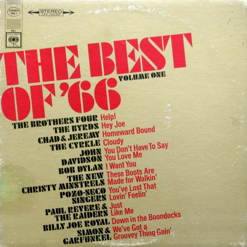 Various - The Best Of '66: Volume One (LP, Comp)