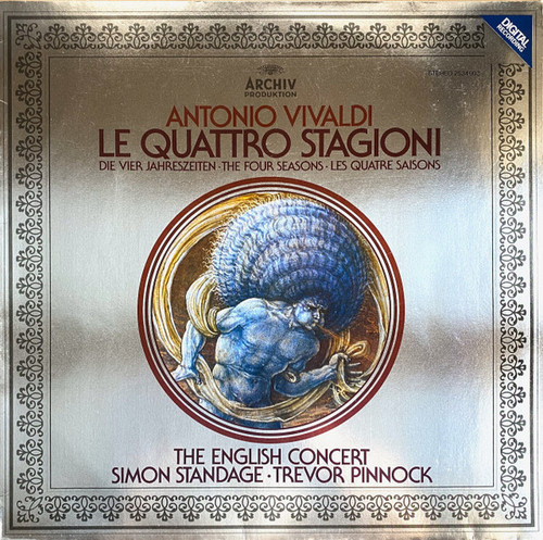 Antonio Vivaldi, The English Concert*, Simon Standage • Trevor Pinnock - Le Quattro Stagioni • Die Vier Jahreszeiten • The Four Seasons • Les Quatre Saisons (LP)