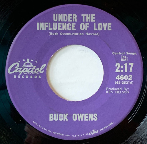 Buck Owens - Under The Influence Of Love (7", Single)