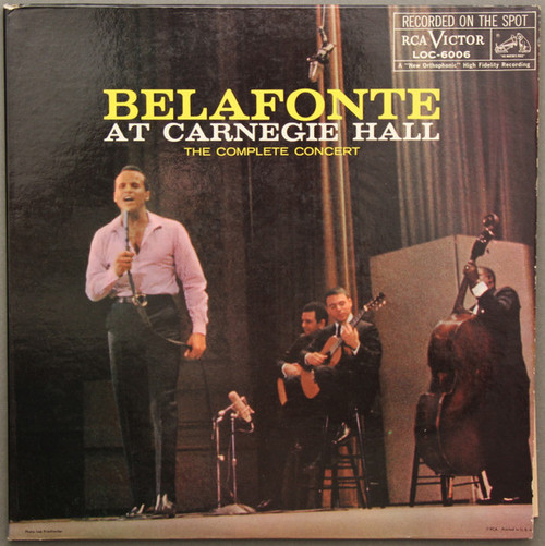 Belafonte* - Belafonte At Carnegie Hall: The Complete Concert (2xLP, Album, Mono, RP, Hol)