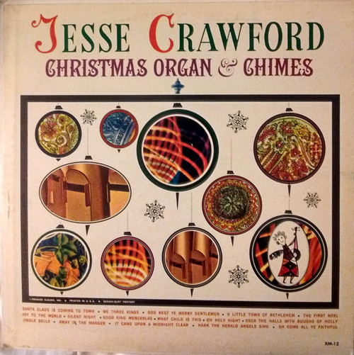 Jesse Crawford - Santa Claus Is Coming To Town (Christmas Organ & Chimes) (LP, Album, Mono, Red)