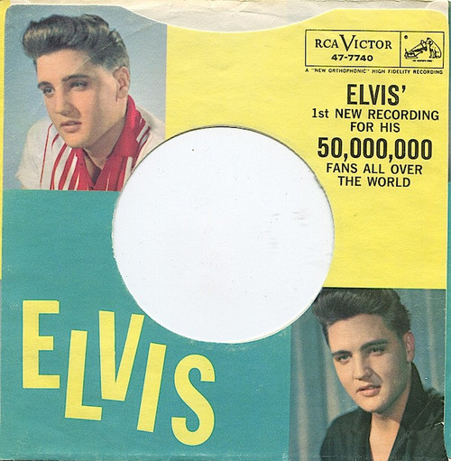 Elvis Presley With The Jordanaires - Stuck On You / Fame And Fortune (7", Single, Roc)