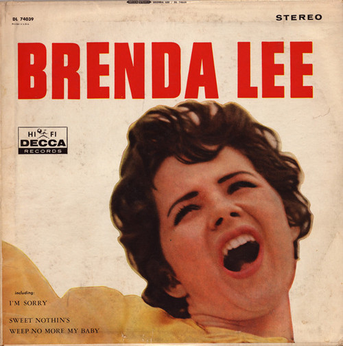 Brenda Lee - Brenda Lee (LP, Album, Glo)