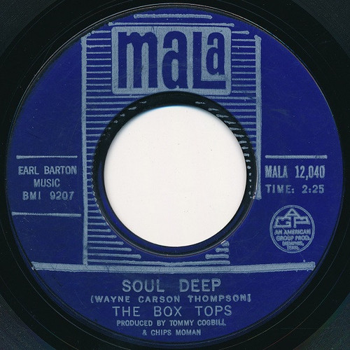 The Box Tops* - Soul Deep (7", Single, Styrene, Bes)