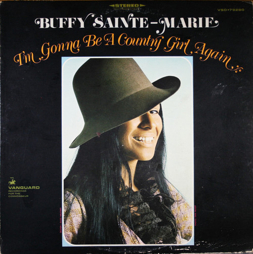 Buffy Sainte-Marie - I'm Gonna Be A Country Girl Again (LP, Album, Pit)
