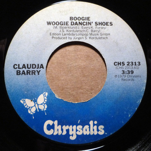 Claudja Barry - Boogie Woogie Dancin' Shoes (7", Single)