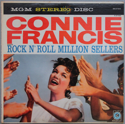 Connie Francis - Connie Francis Sings Rock N' Roll Million Sellers (LP, RP, MGM)
