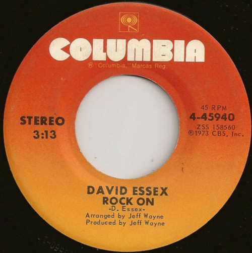 David Essex - Rock On (7", Single)