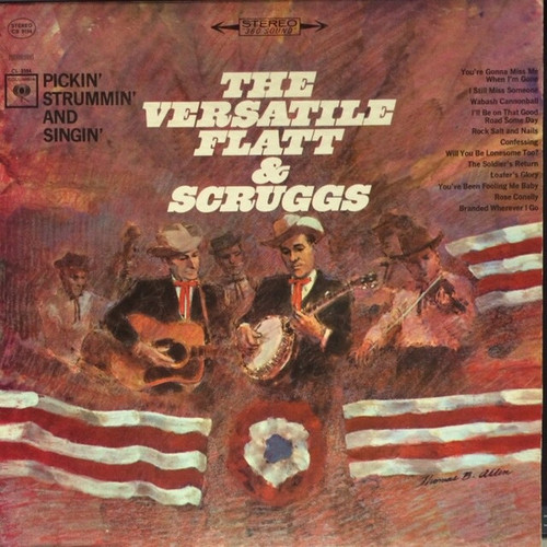 Flatt & Scruggs - The Versatile Flatt & Scruggs: Pickin', Strummin' And Singin' (LP, Album)