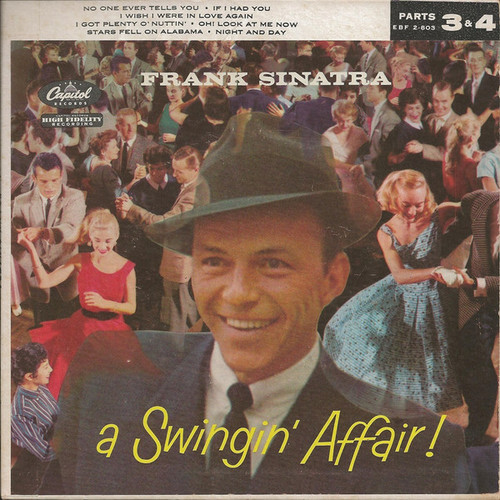 Frank Sinatra - A Swingin' Affair, Part 3&4 (2x7", EP, Gat)