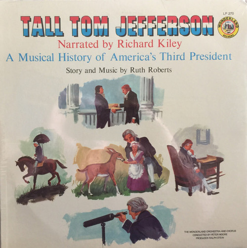 Golden Orchestra And Chorus, Richard Kiley, The Rita Williams Chorus* - Tall Tom Jefferson (LP, Album)