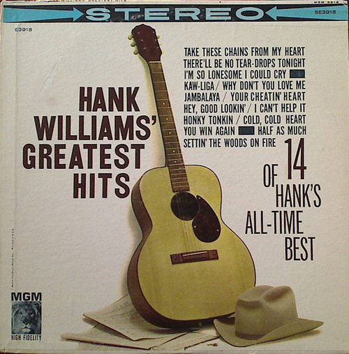 Hank Williams - Greatest Hits (LP, Comp)