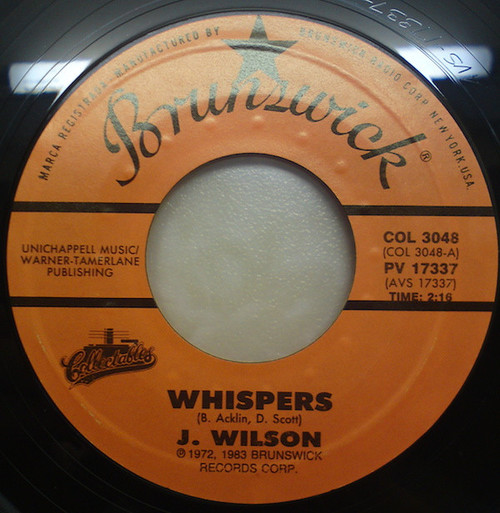 J. Wilson* - Whispers / Night (7")