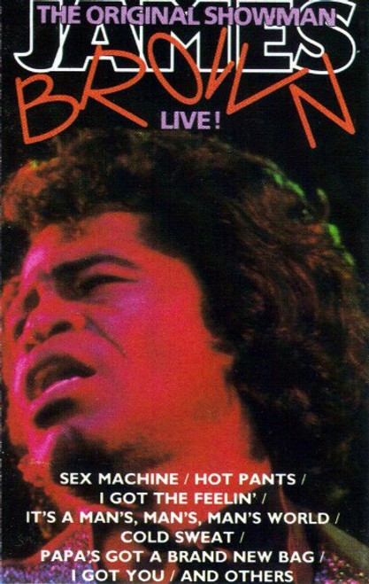 James Brown - The Original Showman Live! (Cass, Album)