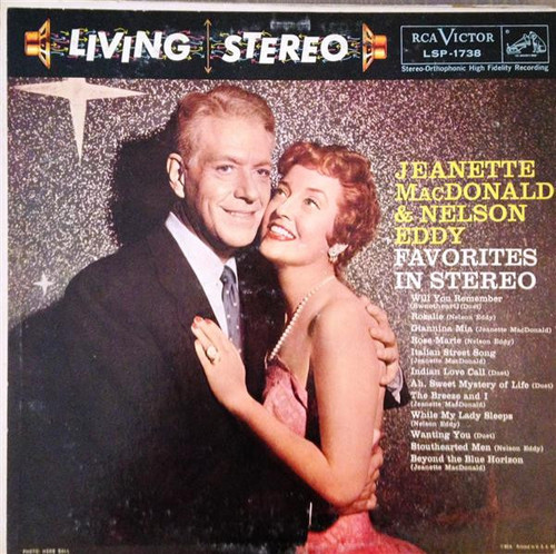 Jeanette MacDonald & Nelson Eddy - Favorites In Stereo (LP, Album)