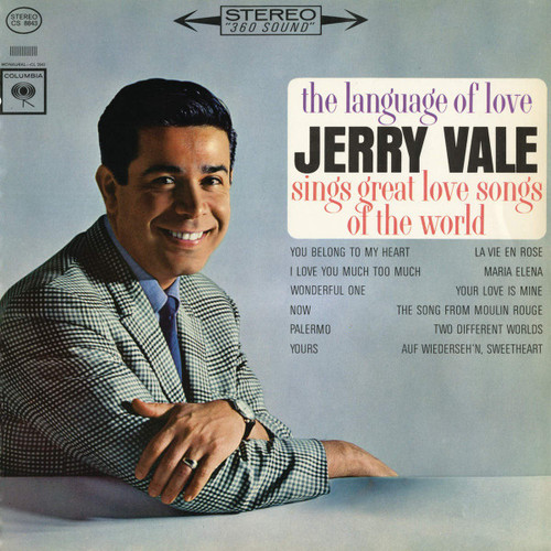 Jerry Vale - The Language Of Love (LP, Album)