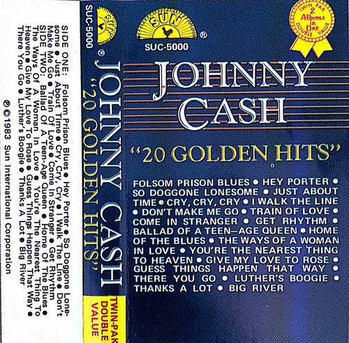 Johnny Cash - 20 Golden Hits (Cass, Comp)
