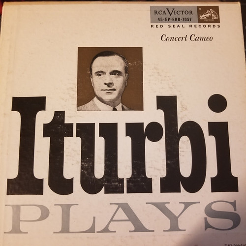 José Iturbi, Claude Debussy, Frédéric Chopin, Robert Schumann, Eduardo Lopez Chavarri, Enrique Granados - Iturbi plays (2x7")