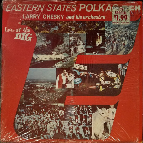 Larry Chesky And His Orchestra - Eastern States Polkas (LP, Album)