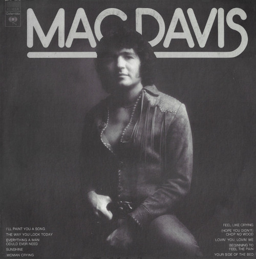 Mac Davis - Mac Davis (LP, Album, Ter)