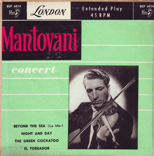 Mantovani And His Orchestra - Mantovani Concert (7", EP)