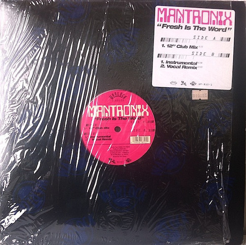 Mantronix - Fresh Is The Word (12", Pur)