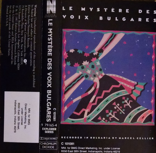 Marcel Cellier Présente Le Mystère Des Voix Bulgares - Le Mystère Des Voix Bulgares (Volume 1) (Cass, Album, Club, Chr)