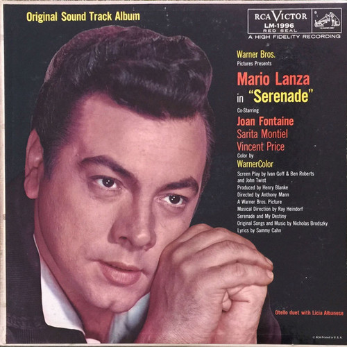 Mario Lanza - Mario Lanza In "Serenade" (LP)
