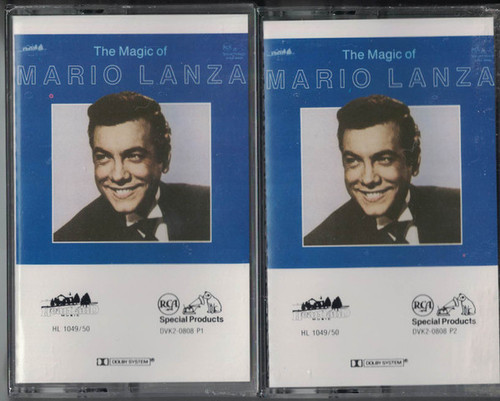 Mario Lanza - The Magic Of Mario Lanza (2xCass, Comp, Dol)