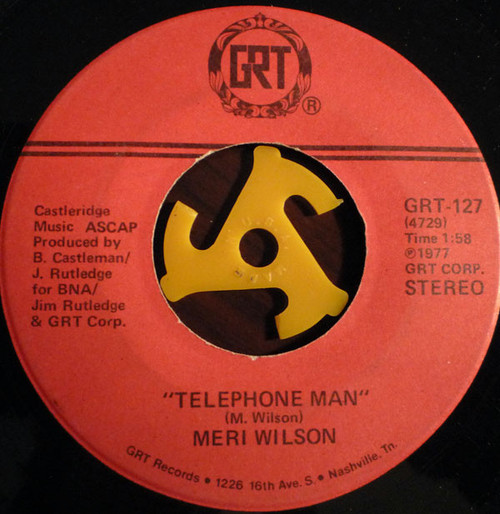 Meri Wilson - Telephone Man (7", Single)