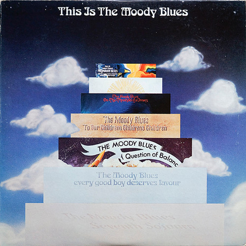 The Moody Blues - This Is The Moody Blues (2xLP, Comp, BW )