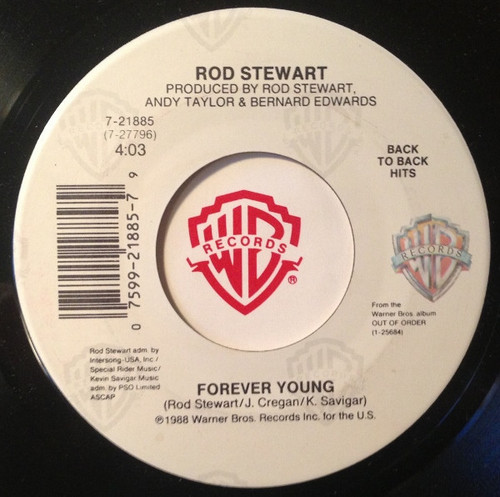 Rod Stewart - Forever Young / Lost In You (7", Single)