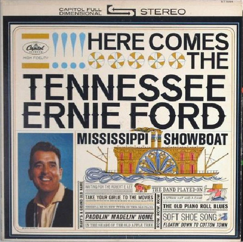 Tennessee Ernie Ford - Here Comes The Tennessee Ernie Ford Mississippi Showboat (LP)