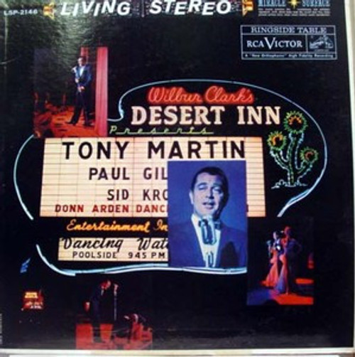 Tony Martin (3) - Tony Martin At The Desert Inn (LP, Album)