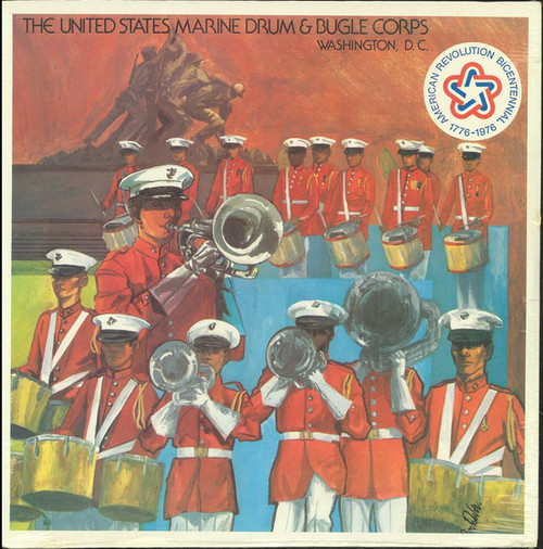 The United States Marine Drum & Bugle Corps - Drum & Bugle Corps 1976 "The Commandant's Own" (LP, Album)
