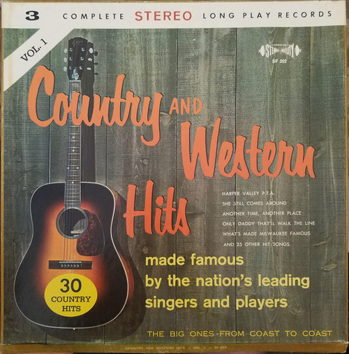 Various - Country And Western Hits Vol 1 (3xLP, Comp, Box)