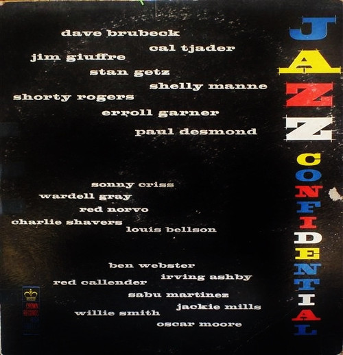 Various - Jazz Confidential (LP, Comp, Mono)