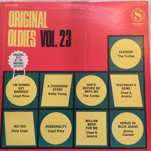 Various - Original Oldies Vol 23 (LP, Comp)