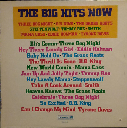 Various - The Big Hits Now (LP, Comp)