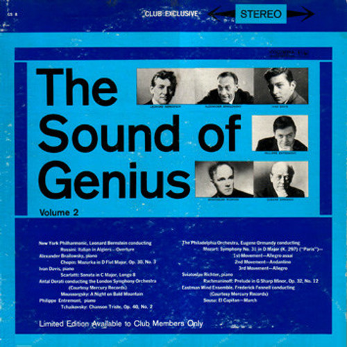 Various - The Sound Of Genius, Volume 2 (LP, Comp, Club, Ltd)