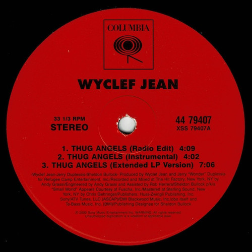 Wyclef Jean - Thug Angels (12")
