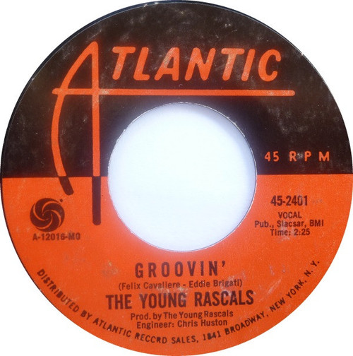 The Young Rascals - Groovin' (7", Mon)