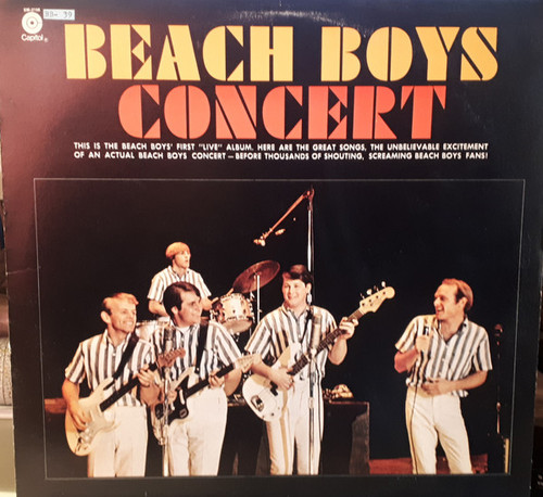 Beach Boys* - Concert (LP, Album, RE)