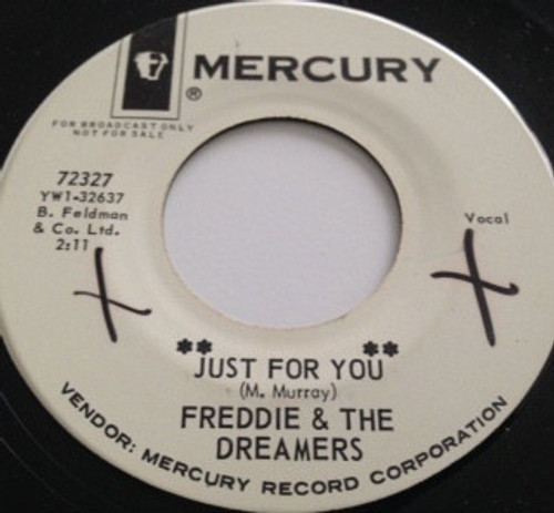 Freddie & The Dreamers - Just For You (7", Promo)