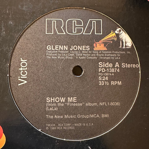 Glenn Jones - Show Me (12")