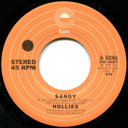 The Hollies - Sandy (7")