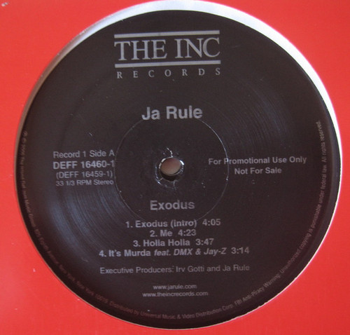 Ja Rule - Exodus (2xLP, Comp, Promo,  Ad)