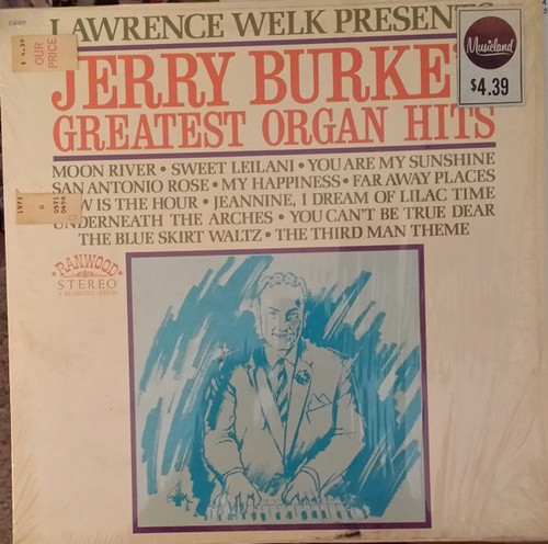Jerry Burke - Lawrence Welk Presents Jerry Burke's Greatest Organ Hits (LP, RE)