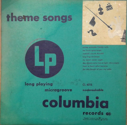 Various - Theme Songs (10", Comp, RE, RP)