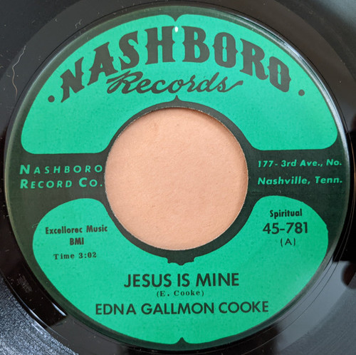 Edna Gallmon Cooke - Jesus Is Mine / Seven Steps To Hell (7", Single)